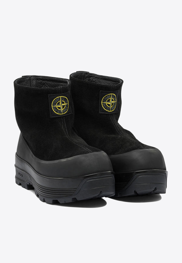 Shop Stone Island Logo-Patched Suede Boots online on THAHAB.COM. Discover the latest luxury clothing, shoes and bags collections from Stone Island and more designer brands at the best price with worldwide fast delivery.