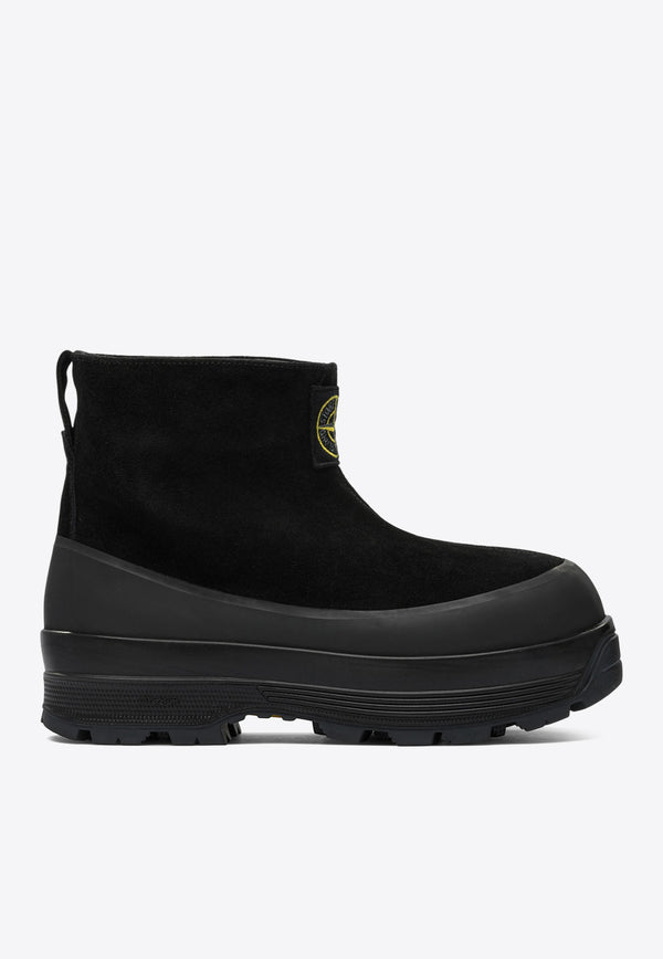 Shop Stone Island Logo-Patched Suede Boots online on THAHAB.COM. Discover the latest luxury clothing, shoes and bags collections from Stone Island and more designer brands at the best price with worldwide fast delivery.