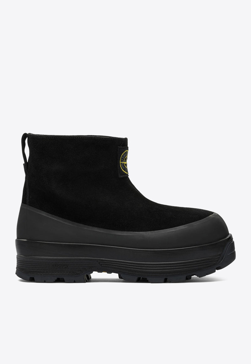 Shop Stone Island Logo-Patched Suede Boots online on THAHAB.COM. Discover the latest luxury clothing, shoes and bags collections from Stone Island and more designer brands at the best price with worldwide fast delivery.
