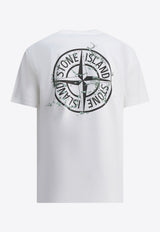Stone Island Junior Boys Compass Print T-shirt White 2100010S0261V0099_feab6761-0a95-4221-9c95-3007dcacc912