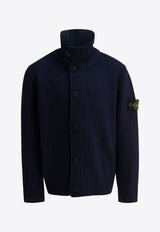 Stone Island Junior Boys Logo Patch Turtleneck Sweater Blue 5100003S00M1V0020_9a765c58-9f3b-4d4b-926e-2d157839cee5