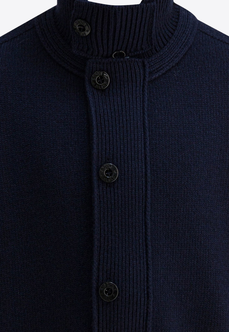 Stone Island Junior Boys Logo Patch Turtleneck Sweater Blue 5100003S00M1V0020_9a765c58-9f3b-4d4b-926e-2d157839cee5