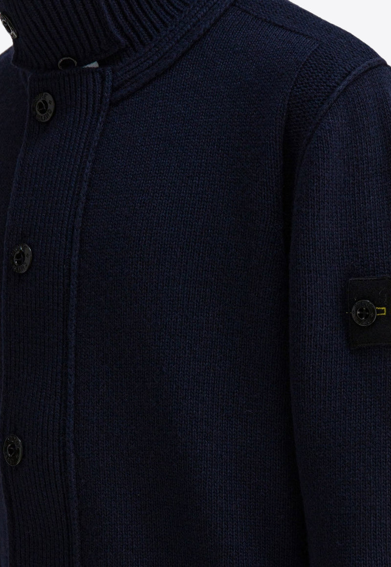 Stone Island Junior Boys Logo Patch Turtleneck Sweater Blue 5100003S00M1V0020_9a765c58-9f3b-4d4b-926e-2d157839cee5