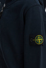Stone Island Junior Boys Zip-Up Hooded Sweatshirt Blue 6100003S0A20V0020_082ed1c3-6fd5-4aeb-9672-820c7f7da2cc