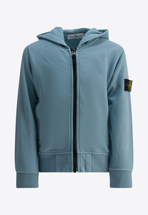Stone Island Junior Boys Zip-Up Hooded Sweatshirt Blue 6100003S0A20V004A_4292f219-62d5-4055-91ea-3b9afbf4d4bb