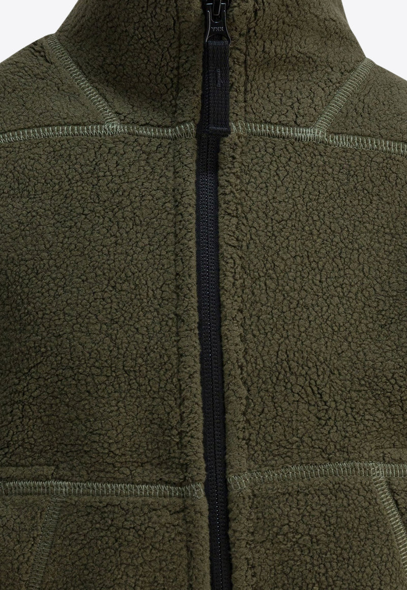 Stone Island Junior Boys Logo Patch Zip-Up Sweatshirt Green 6100008-KS0181V0054_f3fe3a77-750c-4024-a345-f54ee0ecc4bc