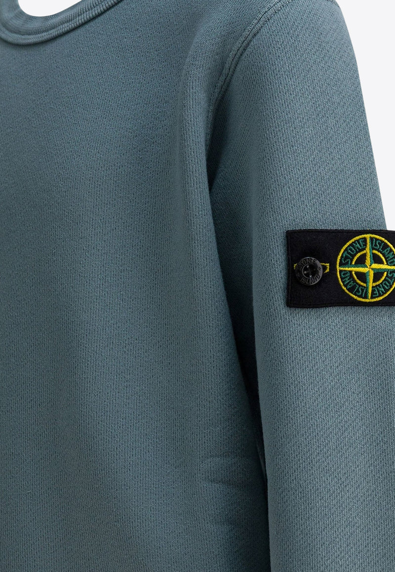 Stone Island Junior Boys Logo Patch Sweatshirt Blue 6100019S0045V014A_ca33c5a0-d1dc-428f-8b27-3cbe6d3ed1bd