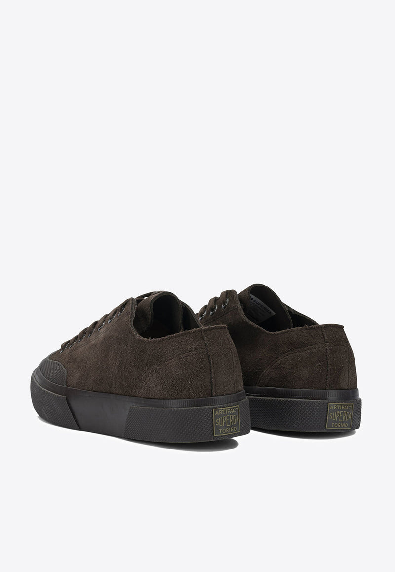 Superga 2432 Low-Top Suede Sneakers Brown S3148NWAO7_e9f3a342-5dbb-4c28-af79-a746b01bb657
