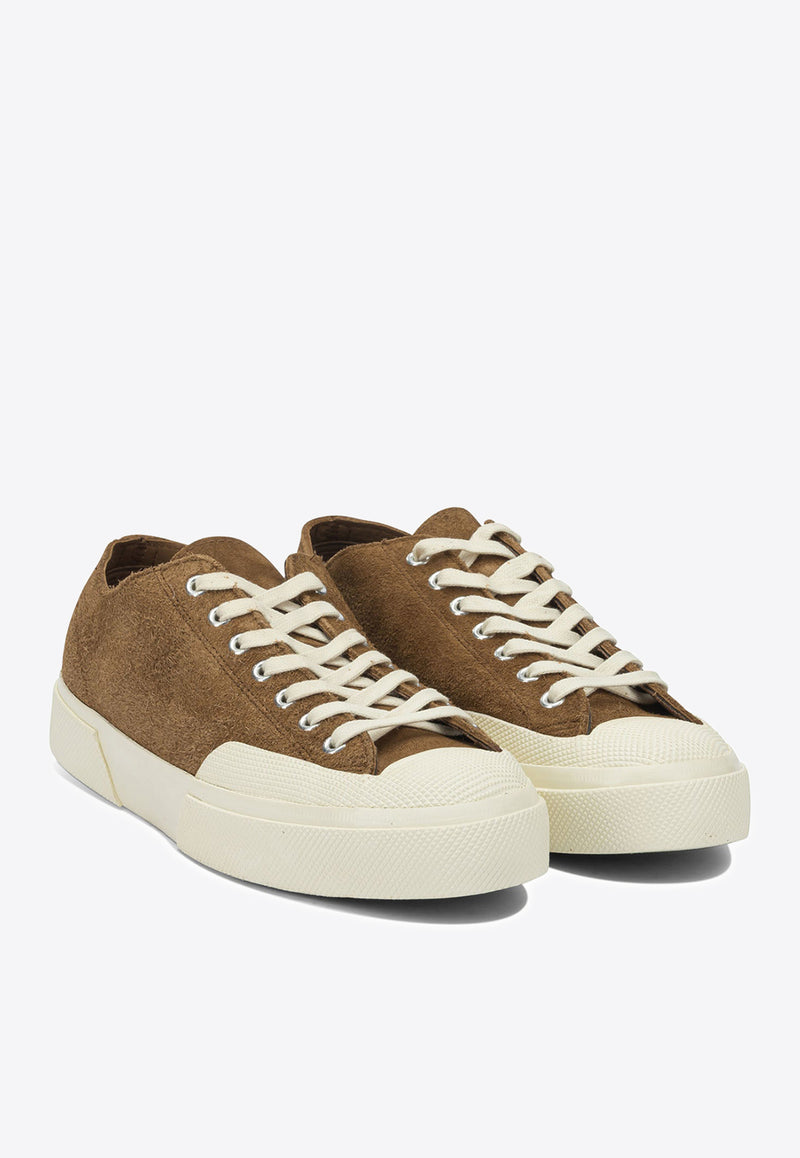 Superga 2432 Low-Top Suede Sneakers Camel S3148NWAOA_ff74d6f4-8df9-48f4-b3d6-ee6efeb975e7