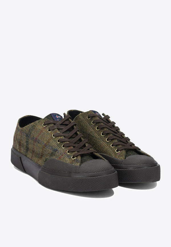 Superga 2432 Canvas Check Low-Top Sneakers Green S5134MWA02_7ee6d472-7122-4931-ad1e-df25498c112f