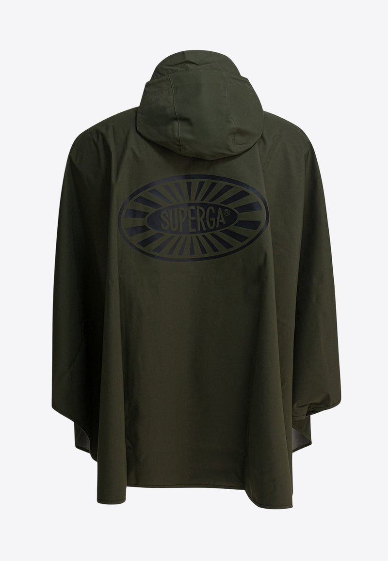 Superga Radial Logo Rain Jacket Green S5136UWA15_90699b12-750b-46ea-9b06-afc04fd8dd62