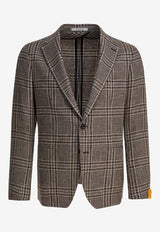 Tagliatore Prince of Wales Single-Breasted Blazer Brown 1SMC22KAIC90058EM862_1bf5253d-6af8-46ec-9e80-7536320ce076