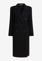 Tagliatore Cashmere Double-Breasted Coat Black C-MERYL350002N5055_26a4aad1-6330-409e-b103-fdcd692fbce6