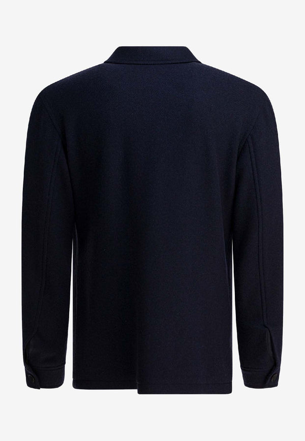 Tagliatore Wool Short Coat Navy G-CALVIN340207B3224_37aadfca-9ac5-4d41-9f4c-eb94761de9a3