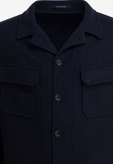 Tagliatore Wool Short Coat Navy G-CALVIN340207B3224_37aadfca-9ac5-4d41-9f4c-eb94761de9a3