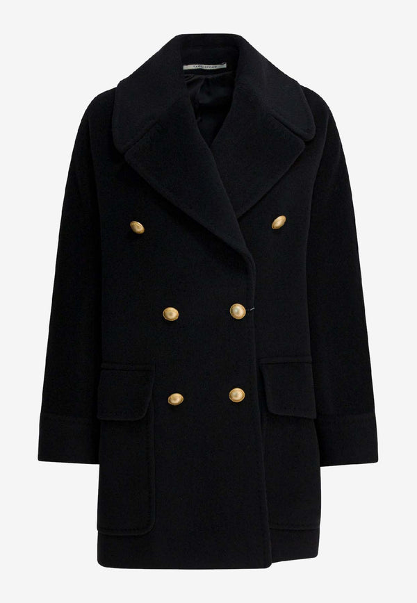 Tagliatore Double-Breasted Wool Coat Black LILLIANE30007N728_c758da84-bfbc-483b-9117-b3b3353b14c1