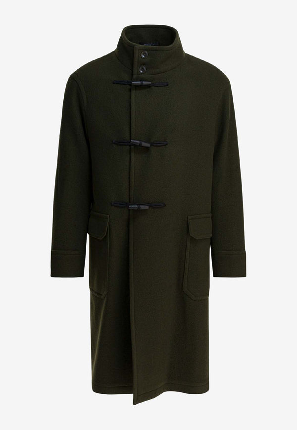 Tagliatore Double-Breasted Wool Coat Green MON770116V3407_3b14a2c7-1d91-4d0e-bade-30e883bd4db1
