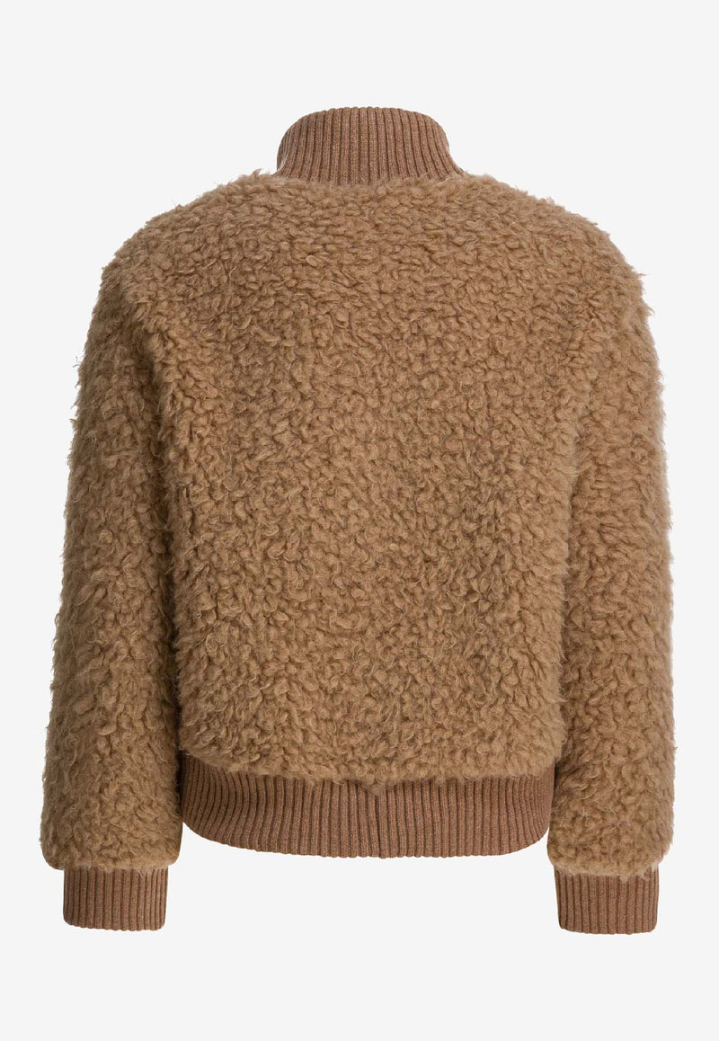 Thelaurent Zip-Up Bomber Jacket TLR23JKCM43CAMEL_f6abb5bc-5a42-4579-bd39-0c273d2d0394