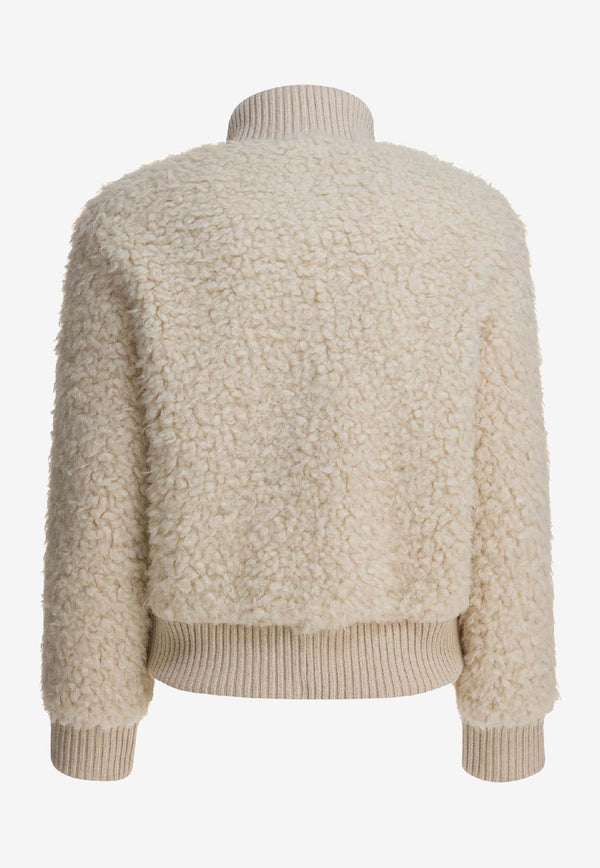 Thelaurent Zip-Up Bomber Jacket TLR23JKIV32IVORY_d0a58d4a-511e-4ec9-bea1-dd9c06b2efd5