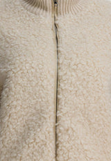 Thelaurent Zip-Up Bomber Jacket TLR23JKIV32IVORY_d0a58d4a-511e-4ec9-bea1-dd9c06b2efd5