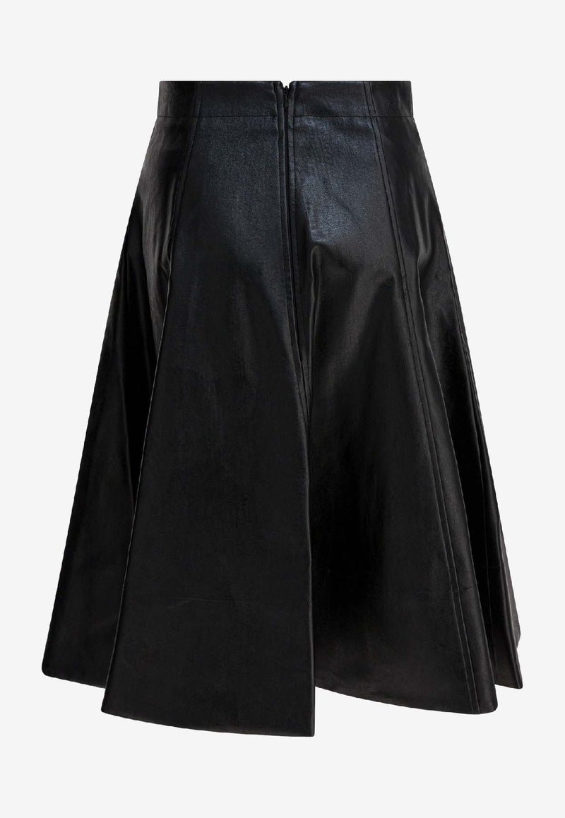 Thelaurent Pleated Midi Skirt TLR24SKBK12BLACK_16feeb6b-2fa0-4b93-a4f9-2b60fc2b1231