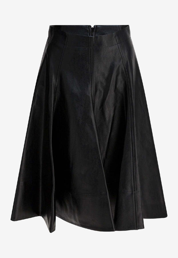 Thelaurent Pleated Midi Skirt TLR24SKBK12BLACK_16feeb6b-2fa0-4b93-a4f9-2b60fc2b1231