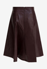 Thelaurent A-line Midi Skirt TLR24SKWI51WINE_38242a32-995c-42e8-b05c-e64f88b549f7