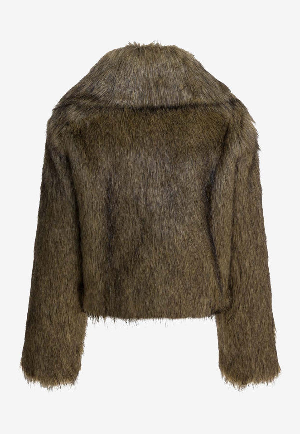 Thelaurent Buttoned Faux Fur Jacket TLR25JKMIX49MIX_e1abaa5e-3dbc-4ba4-b6aa-d484bbca95ff