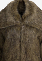 Thelaurent Buttoned Faux Fur Jacket TLR25JKMIX49MIX_e1abaa5e-3dbc-4ba4-b6aa-d484bbca95ff