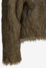 Thelaurent Buttoned Faux Fur Jacket TLR25JKMIX49MIX_e1abaa5e-3dbc-4ba4-b6aa-d484bbca95ff