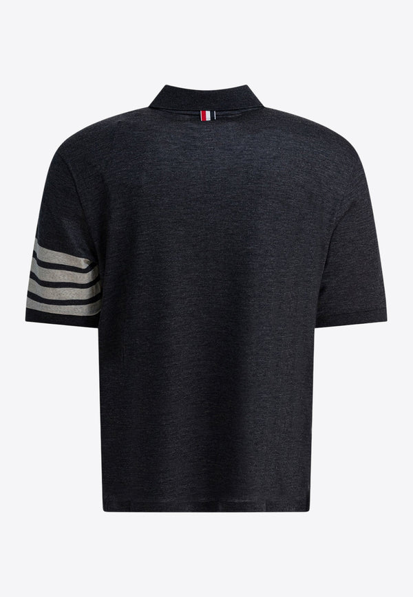 Thom Browne 4-bar Stripes Wool Polo T-shirt Gray MJP228AJ0213015_7d3ea6e4-4aea-426c-806f-b7af894d2ea0