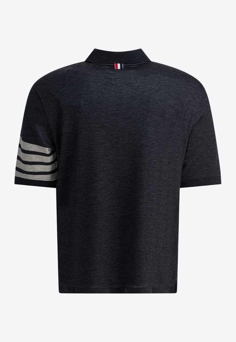 Thom Browne 4-bar Stripes Wool Polo T-shirt Gray MJP228AJ0213015_7d3ea6e4-4aea-426c-806f-b7af894d2ea0