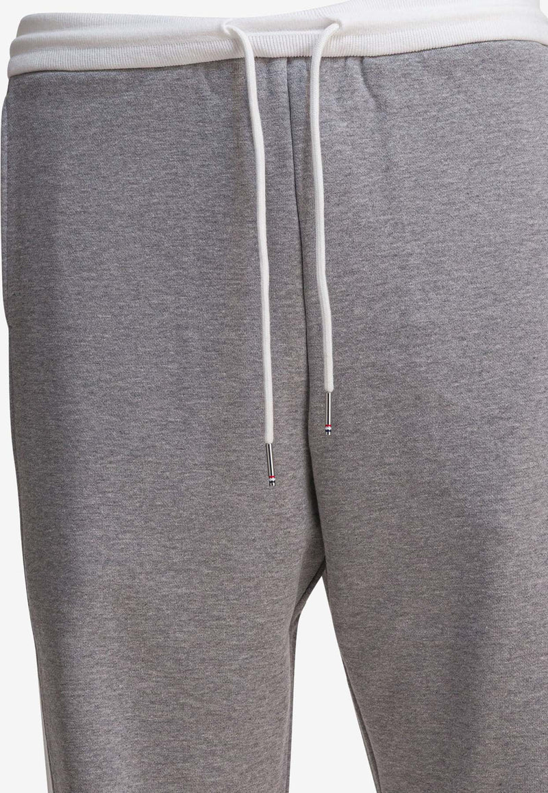 Thom Browne Name Tag Patch Track Pants Gray MJQ213A03037055_3562757e-c6a5-4058-b531-3377420bbdba