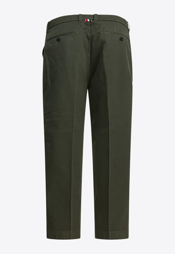 Thom Browne Utility Straight-Leg Pants Green MTU335WF0576350_fca01f25-e218-4a54-85a6-04822ff59583