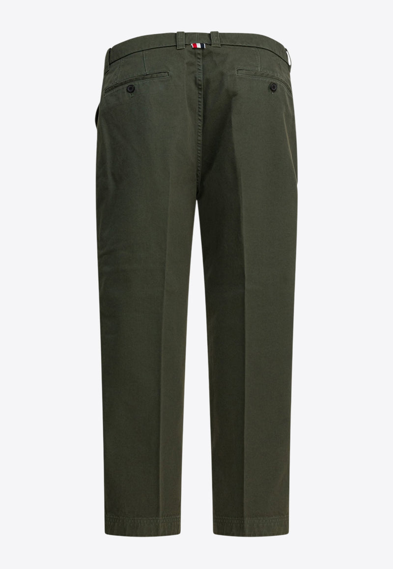 Thom Browne Utility Straight-Leg Pants Green MTU335WF0576350_fca01f25-e218-4a54-85a6-04822ff59583