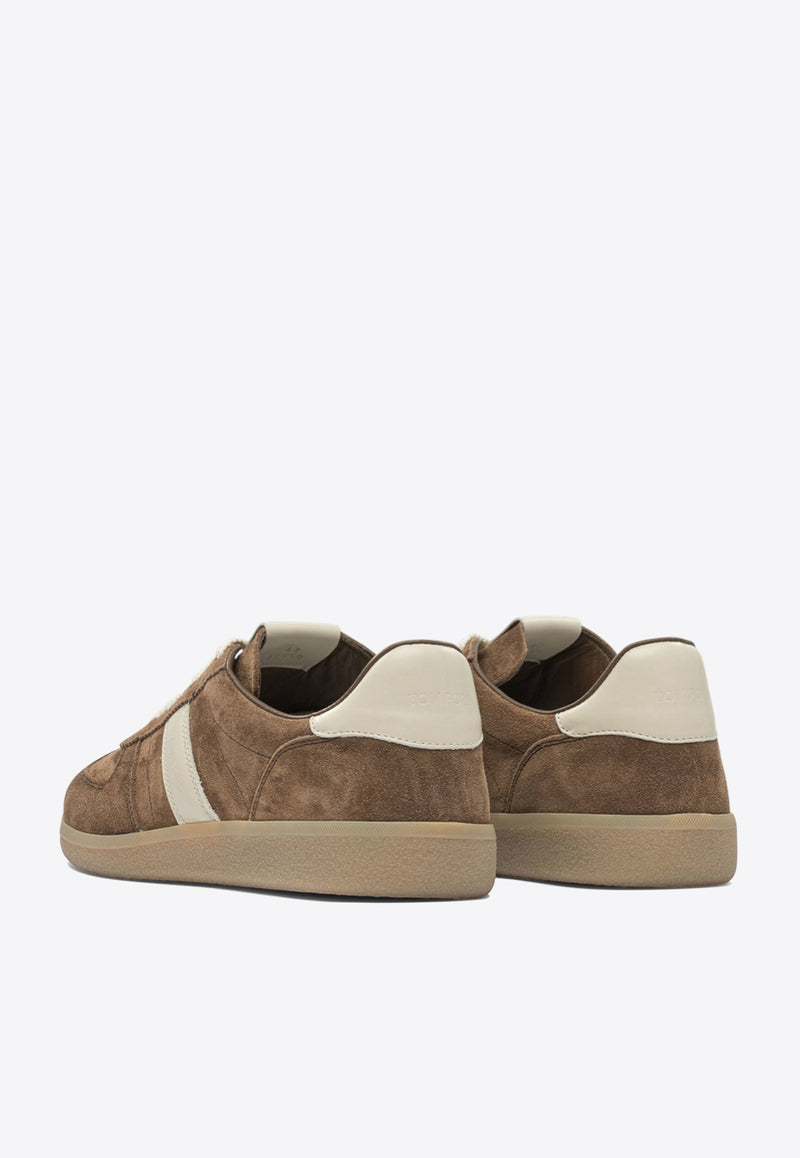 Tom Ford Archer Suede Sneakers Brown J1558LCL046N3BA07_82582