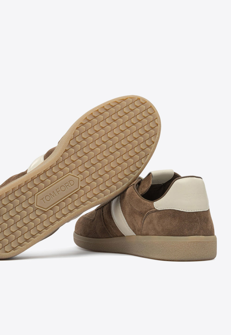 Tom Ford Archer Suede Sneakers Brown J1558LCL046N3BA07_82582