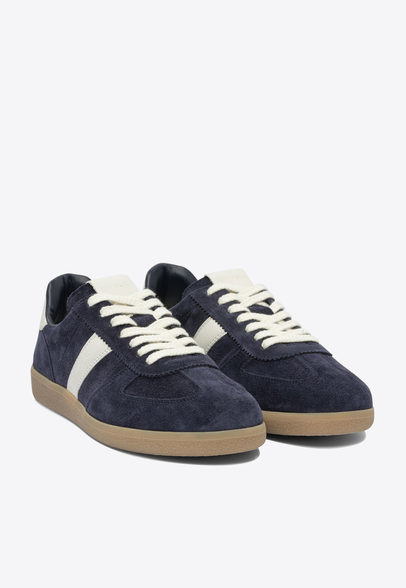 Tom Ford Archer Suede Sneakers Blue J1558LCL046N3LA13_82436