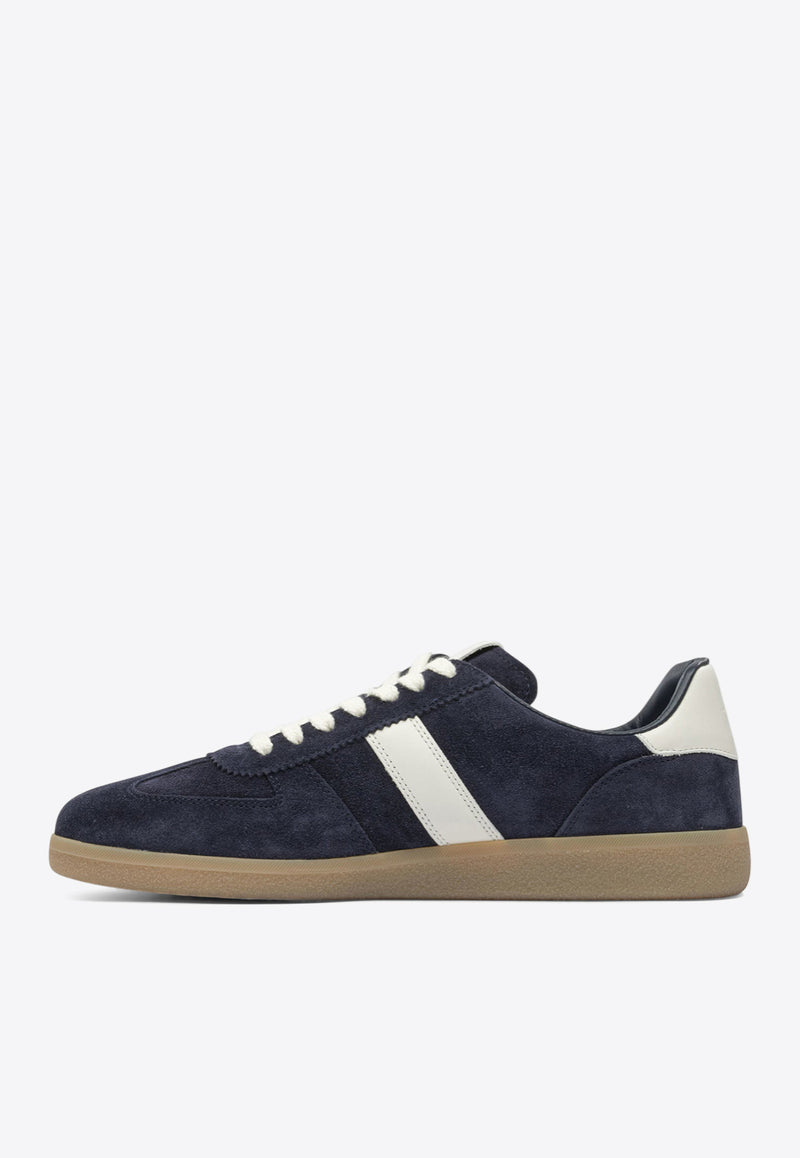 Tom Ford Archer Suede Sneakers Blue J1558LCL046N3LA13_82436