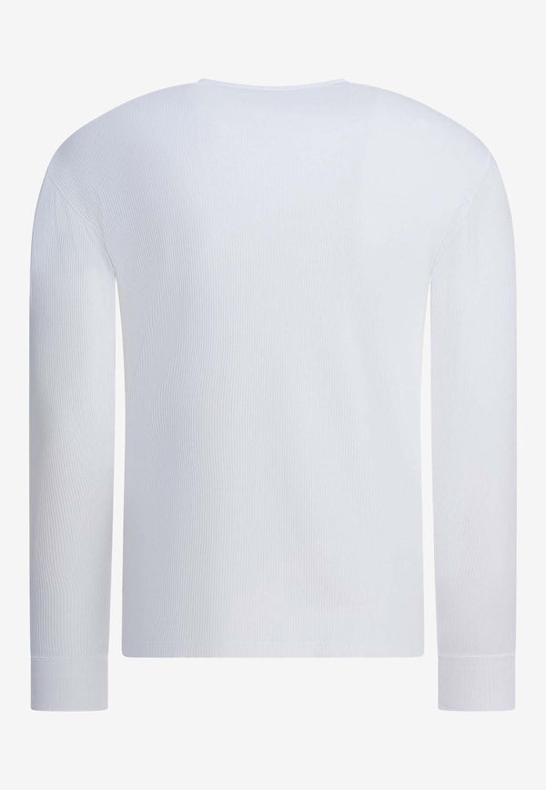 Tom Ford Henley Long-Sleeved T-shirt  White JHL019JMC067AW002_157cf6c8-823a-415b-b07b-057c2c739c4b