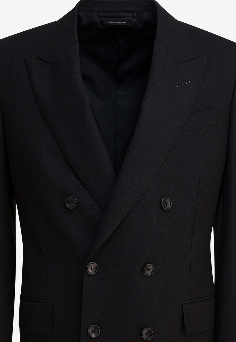 Tom Ford Broken Double-Breasted Blazer Black JLNP02W0056NAA_2760c066-2093-46a3-963e-26d22fd1ced5