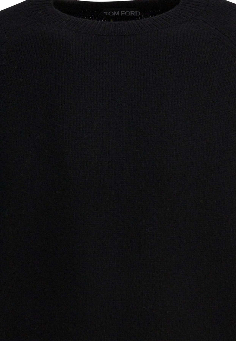 Tom Ford Cashmere Crewneck Sweater  Black KCL064YMK097LB999_35e13052-de5a-429a-9563-c0cf774574c5