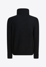 Tom Ford Zip-Up Ribbed Wool Jacket Black KZL018YMW099LB999_7d84151f-48d2-4bae-b495-09b78e6de45b