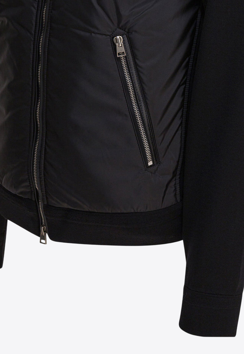 Tom Ford Knitted-Panel Zip-Up Bomber Jacket Black KZY011YMW098LB999_aed99f21-2d3d-41dd-a473-bd57860ebef4