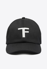 Tom Ford Embroidered TF Baseball Cap Black MH004TCN057G3NW02_82435