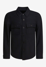 Tom Ford Wool and Silk Overshirt OJS016FMW063LB999_2027f80a-aa9c-45fc-a68f-798c8449c172