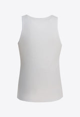 Tom Ford Ribbed Tank Top  White T4D101210100_e2775121-e9a8-4048-a31d-f2cbe0c47481