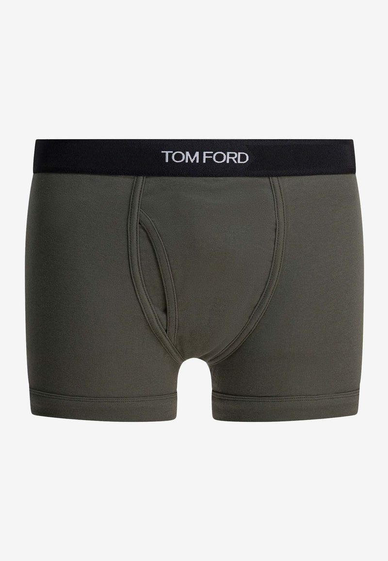 Tom Ford Logo Waistband Boxer Brief Green T4LC31040302_c2b01846-cdc7-40b2-96a9-69ece276cdba
