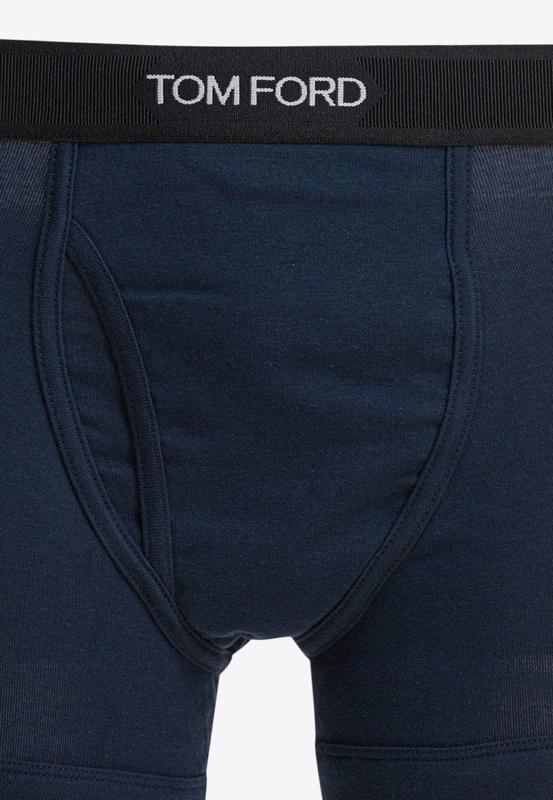 Tom Ford Logo Waistband Brief Boxers Blue T4LC31040412_bbf91b84-5737-4bf5-9df6-65d521f41e74