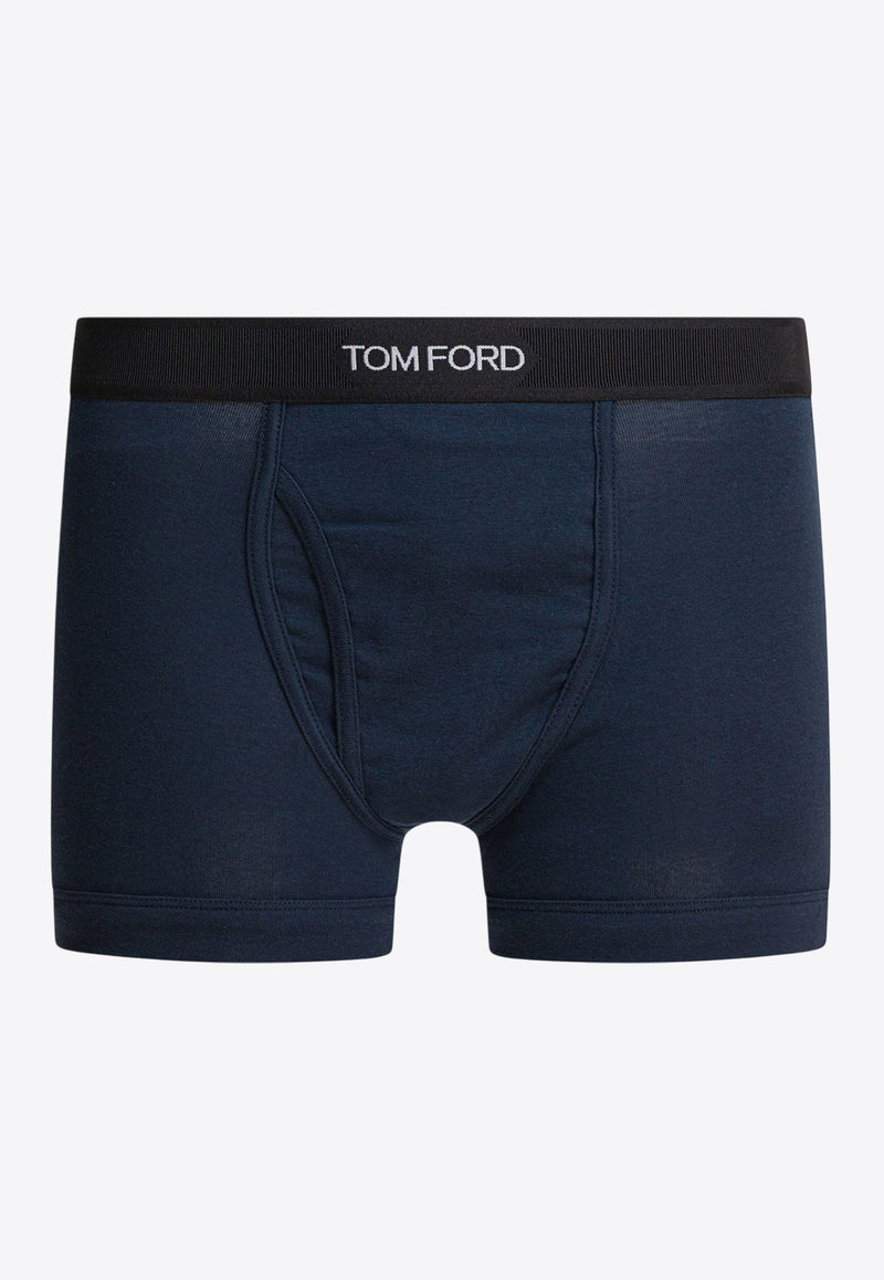 Tom Ford Logo Waistband Brief Boxers Blue T4LC31040412_bbf91b84-5737-4bf5-9df6-65d521f41e74